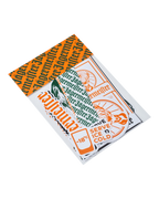 Pack de autocolantes da marca Jagermeister sobre fundo branco