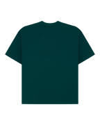 T-shirt verde Jägermeister vista de trás.