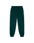 Dark green Jägermeister sweatpants with a small logo white brand logo.